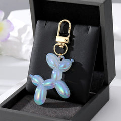 Balloon Animal Colorful Keychain