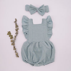 Organic Cotton Summer Baby Girl Outfit