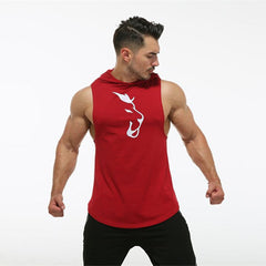 Hooded Sleeveless Men's Tank