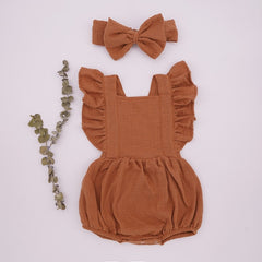 Organic Cotton Summer Baby Girl Outfit