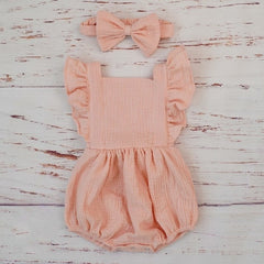 Organic Cotton Summer Baby Girl Outfit