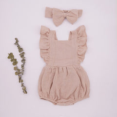 Organic Cotton Summer Baby Girl Outfit