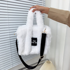 Faux Fur Tote Bag