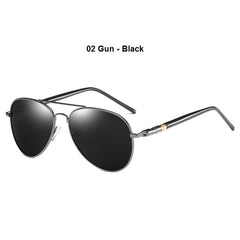 Luxury Polarized Aviator Sunglasses