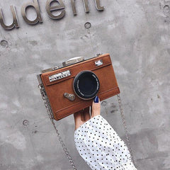 Vintage Camera Shaped Crossover Bag