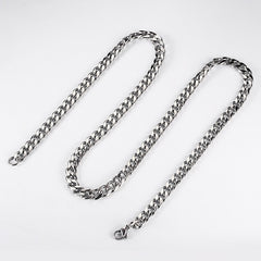 Rhinestone Paved Cuban Link Chain Bracelet