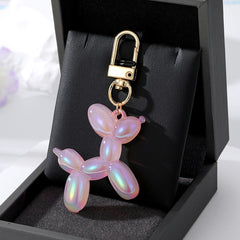 Balloon Animal Colorful Keychain