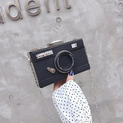 Vintage Camera Shaped Crossover Bag