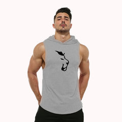 Hooded Sleeveless Men's Tank