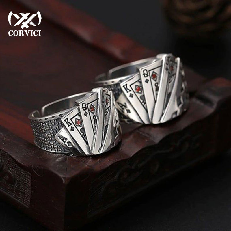 Biker Gothic Rock Men's Ring