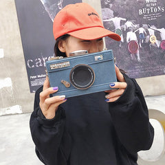 Vintage Camera Shaped Crossover Bag