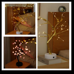 Tree Decor With LED Lights