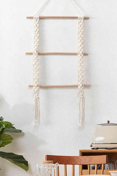 Macrame Ladder Wall Hanging