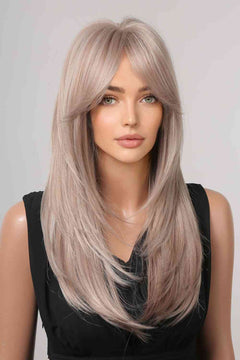 13*1" Full-Machine Wigs Synthetic Long Straight 22"