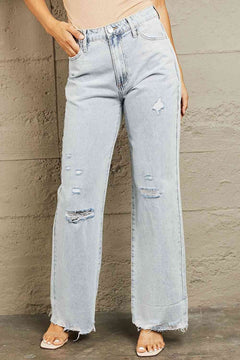 BAYEAS High Waist Flare Jeans