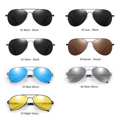 Luxury Polarized Aviator Sunglasses