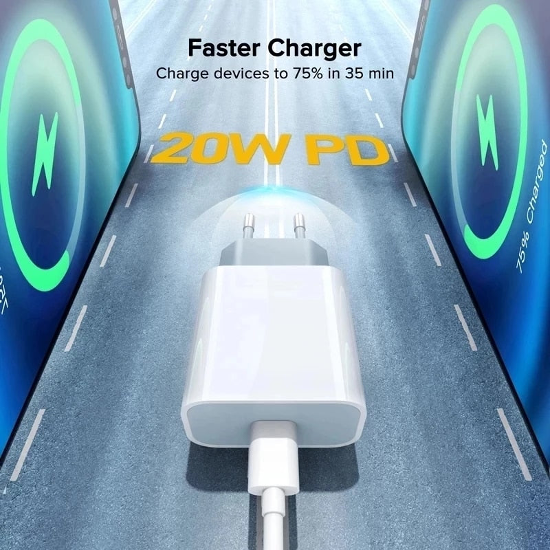 Fast Charging Type C/Lightning Portable Charger