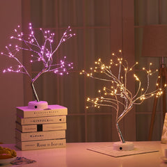 Tree Decor With LED Lights