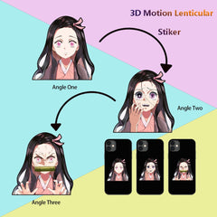 Mini 3D Motion/Moving Anime Sticker