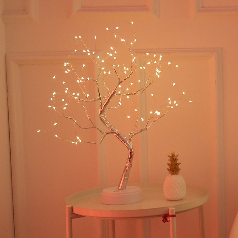 Tree Decor With LED Lights