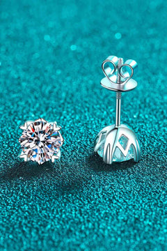 Good Day In My Mind Moissanite Stud Earrings