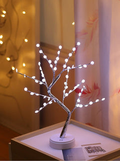 Tree Decor With LED Lights