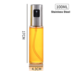 Stainless Steel Glass Oil Sprayer