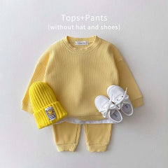 Cotton Knitted Clothing Set