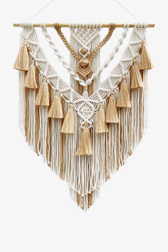 Two-Tone Macrame Wall Hanging