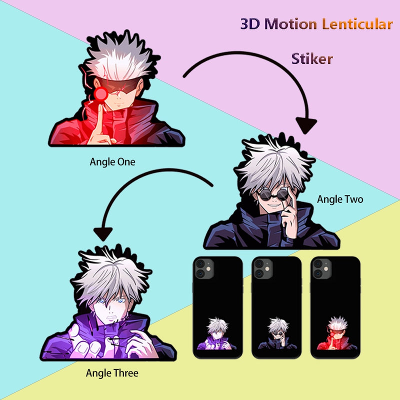 Mini 3D Motion/Moving Anime Sticker