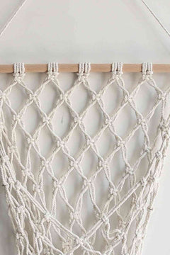 Macrame Basket Wall Hanging