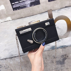 Vintage Camera Shaped Crossover Bag