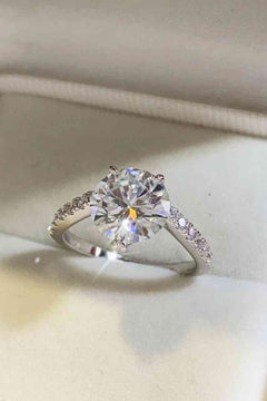 3 Carat Moissanite 925 Sterling Silver Ring