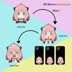 Mini 3D Motion/Moving Anime Sticker