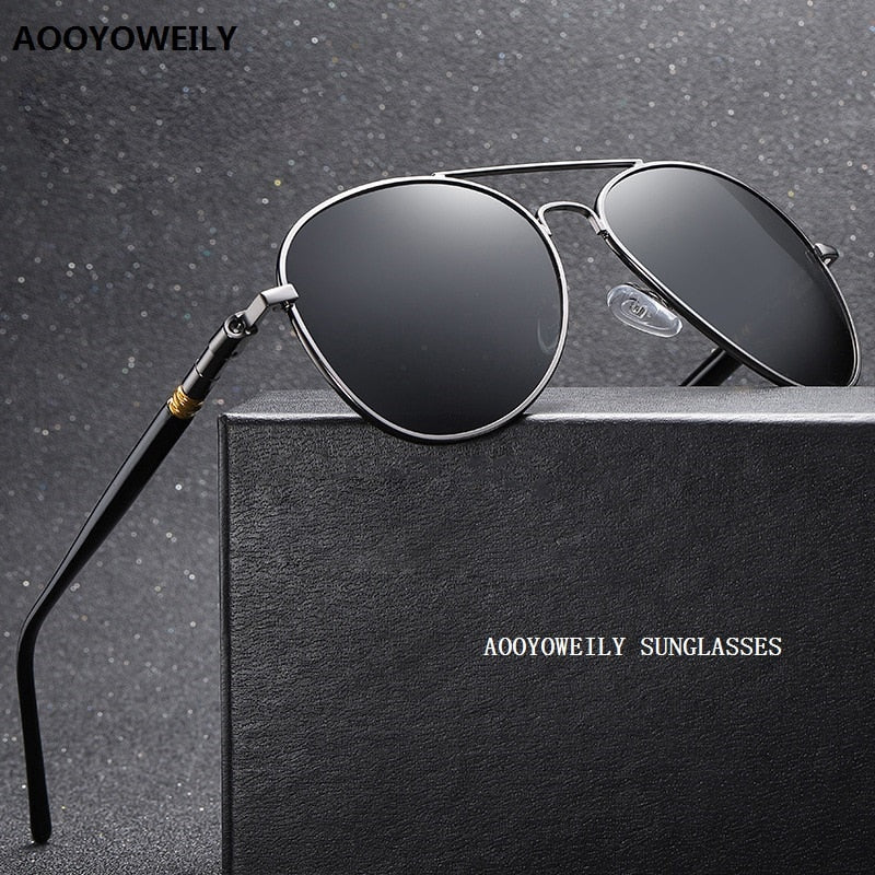 Luxury Polarized Aviator Sunglasses