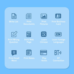 Bluetooth-Compatible Mini Thermal  Printer