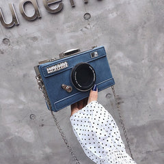 Vintage Camera Shaped Crossover Bag