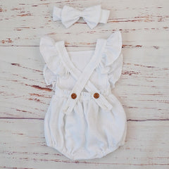 Organic Cotton Summer Baby Girl Outfit