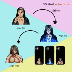 Mini 3D Motion/Moving Anime Sticker