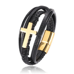 Men's Cross Bracelet